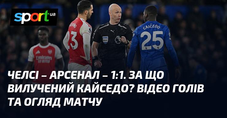 Челсі проти Арсеналу: Огляд матчу та відео з голами (оновлюється)