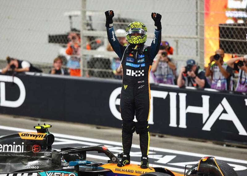 Ландо Норріс вперше в історії Формули-1 здобув титул чемпіона.