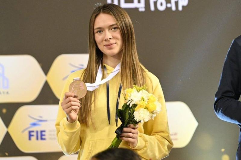 Львівська спортсменка виборола бронзову медаль на Гран-прі з фехтування, що проходив у Катарі.