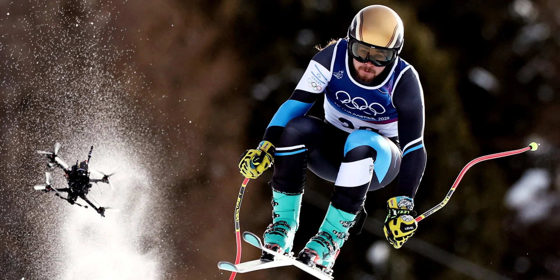 На Олімпійських іграх 2026 року дрони слідкують за спортсменами, і в Міжнародному олімпійському комітеті запевняють, що учасникам нічого не загрожує.