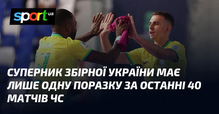 Суперник української збірної зазнав лише однієї поразки в останніх 40 матчах чемпіонату світу.