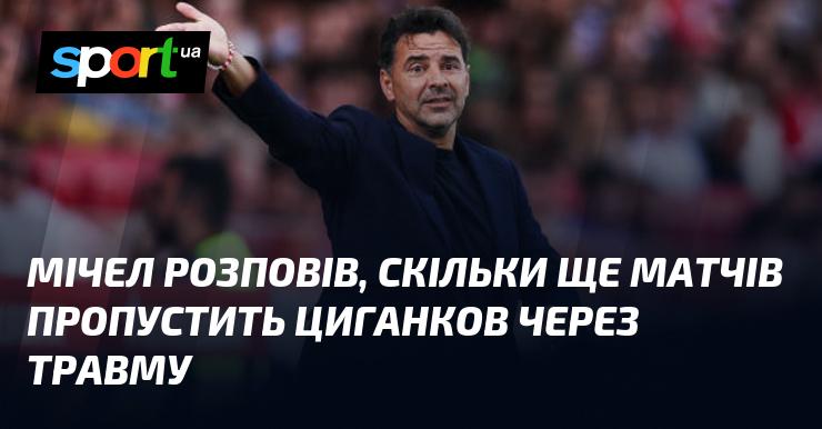 Мічел поділився інформацією про те, скільки ігор Циганков залишиться поза грою через отриману травму.