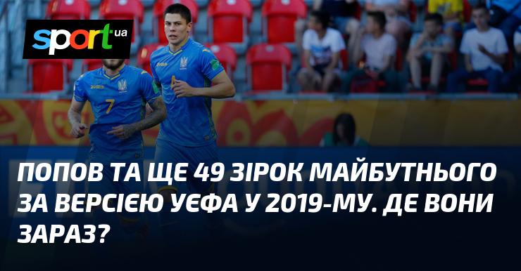 Попов і ще 49 обдарованих молодих гравців, визнаних УЄФА у 2019 році. Яка їхня доля сьогодні?