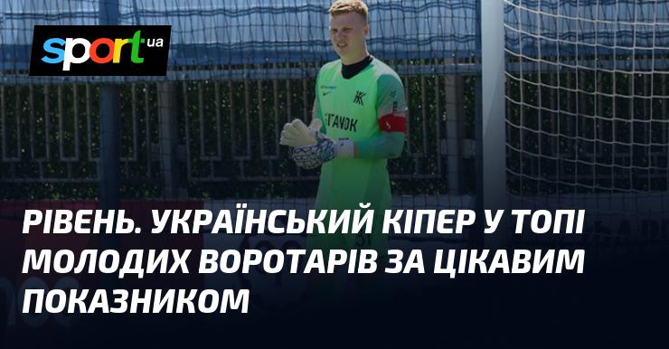 Рівень. Український голкіпер займає провідні позиції серед молодих воротарів за вражаючим критерієм.