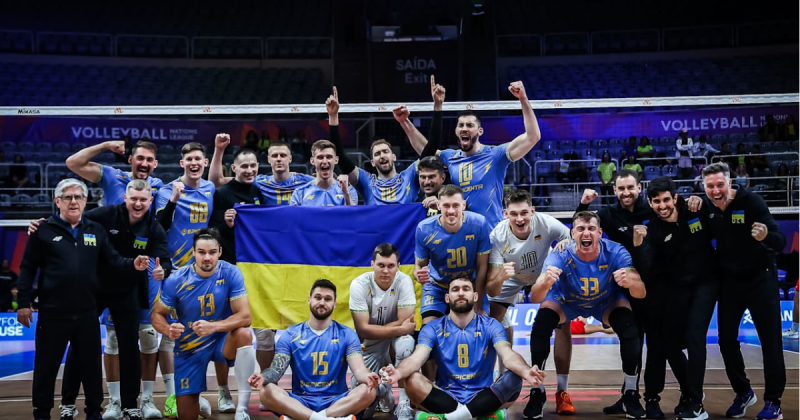 Історичний момент: Збірна України з волейболу здобула вражаючу перемогу над командою США в рамках Ліги Націй-2025 -- Delo.ua