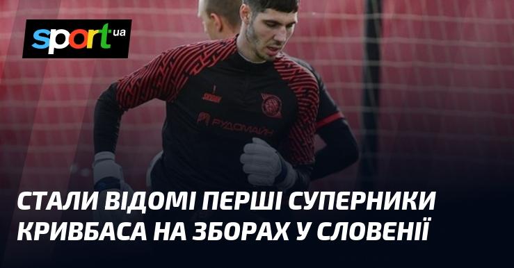 З'явилися перші суперники Кривбаса на тренувальних зборах у Словенії.