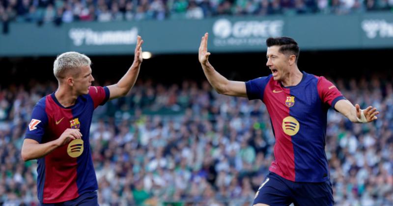 Левандовський та Ольмо знову виходять на поле у складі Барселони після відновлення від травм - Спорт bigmir)net