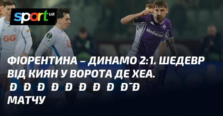 Фіорентина проти Динамо. Відео забитих м’ячів та аналіз гри (оновлюється).